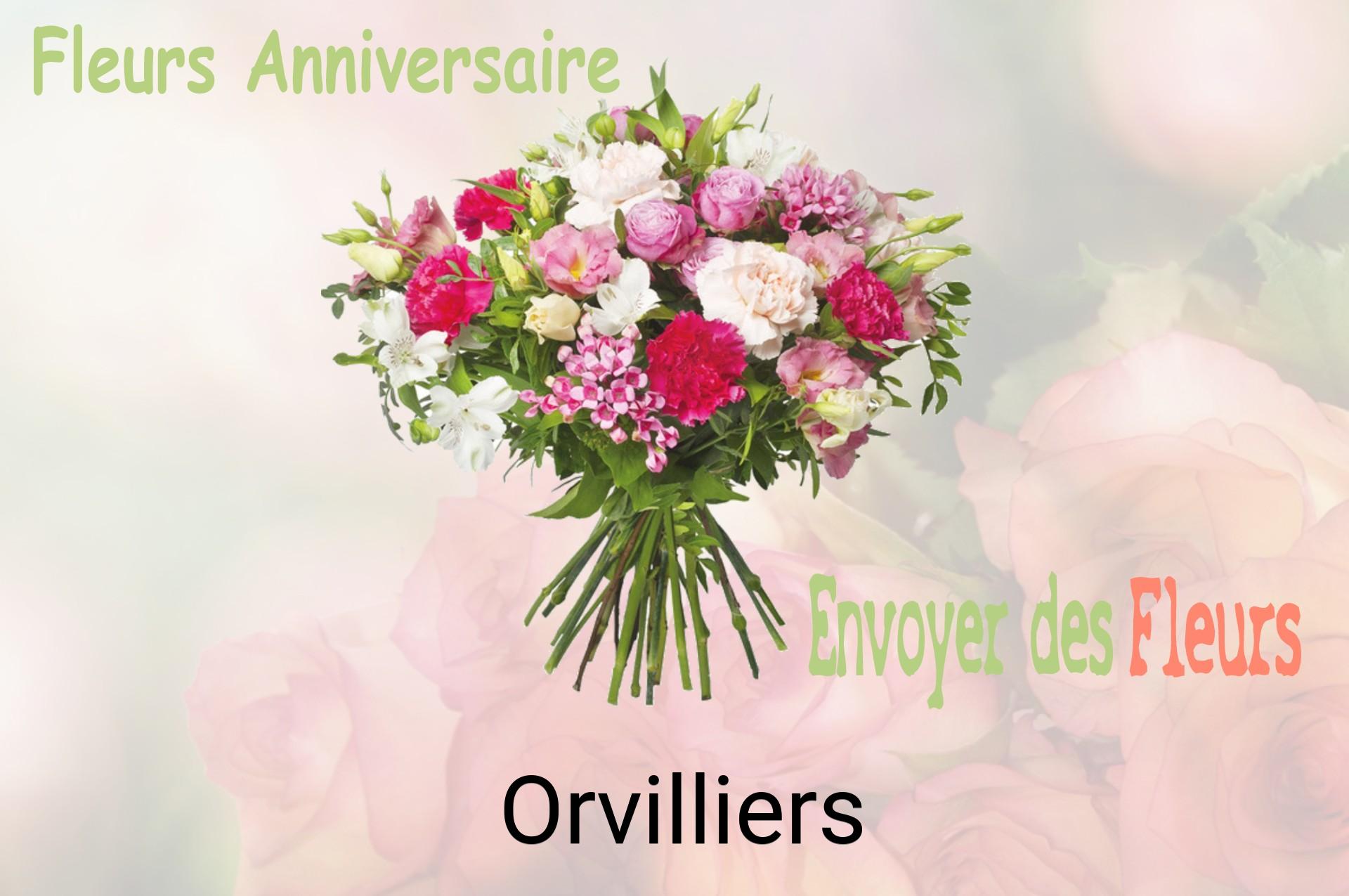 Bouquet de fleurs d’anniversaire livré à Orvilliers